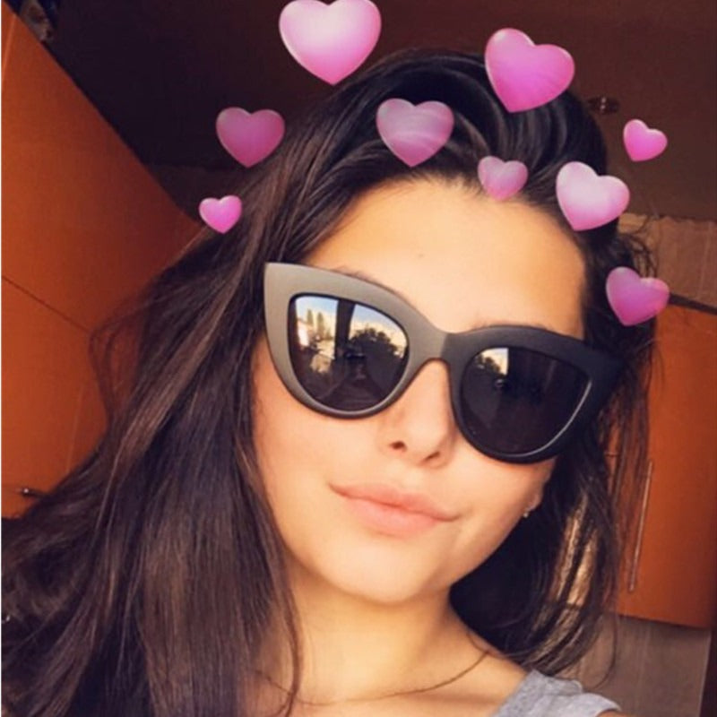 Wholesale Retro Cat-eye Trendy Versatile Sunglasses